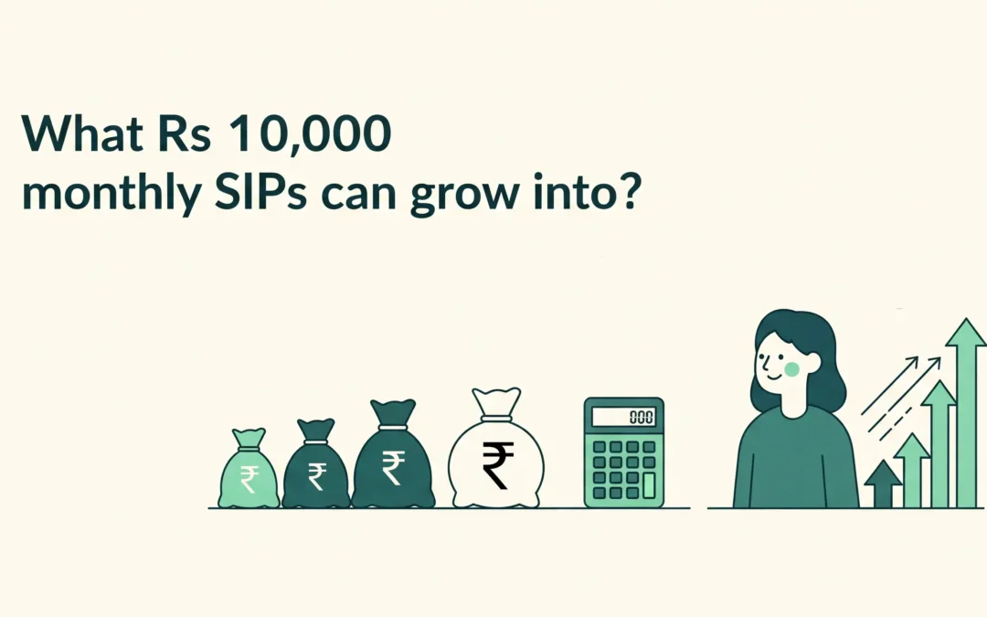 SIP Investment of Rs 10000 Monthly: How Much Will It Grow