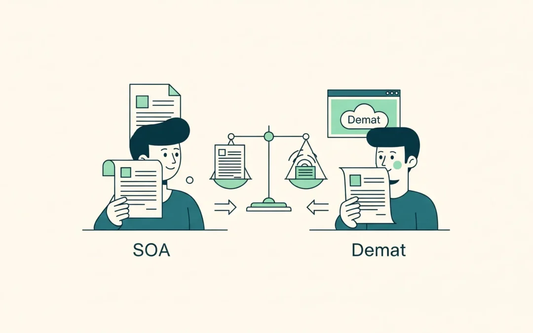 SOA vs. Demat: Which is Better for Mutual Fund Investors?
